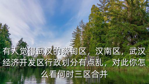 有人覺得武漢的蔡甸區(qū)，漢南區(qū)，武漢經(jīng)濟(jì)開發(fā)區(qū)行政劃分有點(diǎn)亂，對(duì)此你怎么看何時(shí)三區(qū)合并