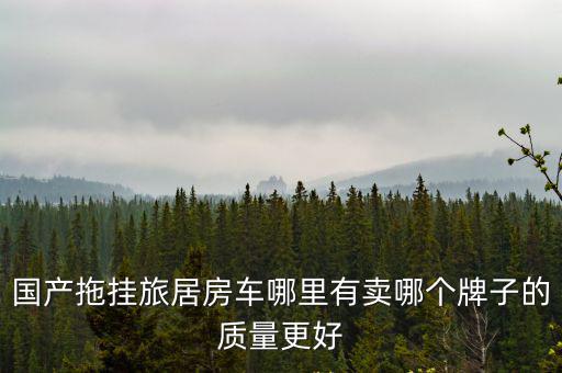 國產拖掛旅居房車哪里有賣哪個牌子的質量更好