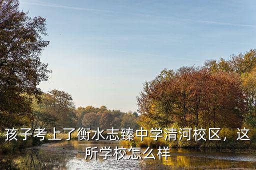 衡水志臻清河校區(qū)初中多少班,衡水志臻清河校區(qū)怎么樣