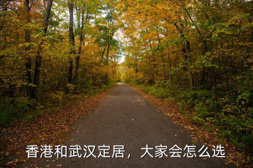 香港和武漢定居，大家會怎么選