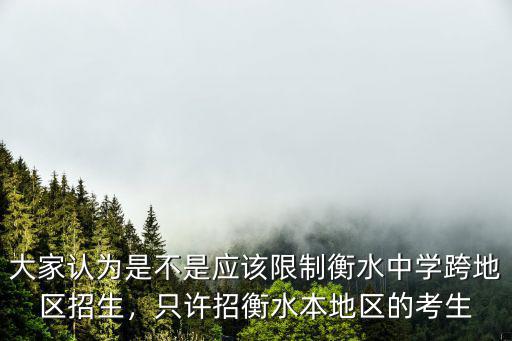 衡水有多少考生,衡水一考生因沖突被刺