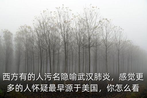 武漢肺炎一開始怎么發現的,新型冠狀肺炎一開始是怎樣的