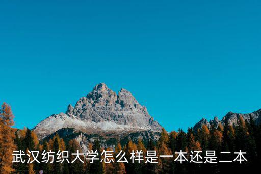 武漢紡織大學怎么樣是一本還是二本