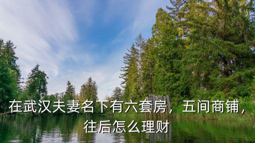 武漢怎么樣理財,往后怎么理財