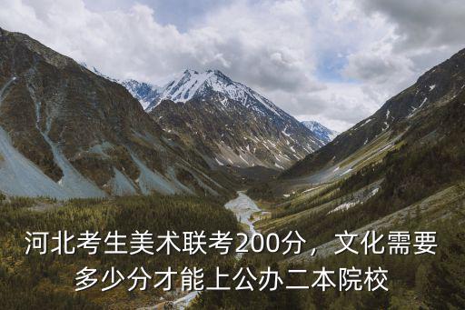 河北高中美術(shù)2本要考多少文化課,河北美術(shù)聯(lián)考249分