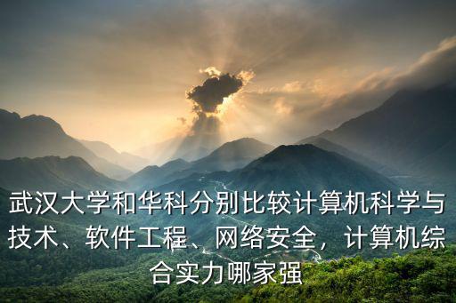 武漢大學計算機與技術怎么樣,武漢大學計算機怎么樣