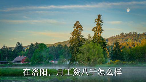 洛陽鄧氏食品廠工資怎么樣,洛陽工資水平怎么樣
