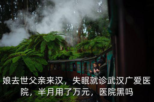 娘去世父親來(lái)漢，失眠就診武漢廣愛(ài)醫(yī)院，半月用了萬(wàn)元，醫(yī)院黑嗎