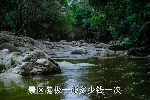 景區蹦極一般多少錢一次