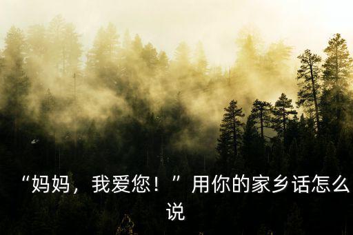 用湖北十堰的方言說(shuō)我喜歡你怎么說(shuō),各地方言的我喜歡你怎么說(shuō)
