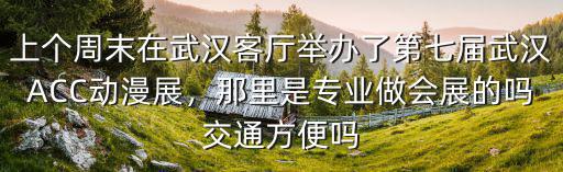 上個周末在武漢客廳舉辦了第七屆武漢ACC動漫展，那里是專業做會展的嗎交通方便嗎