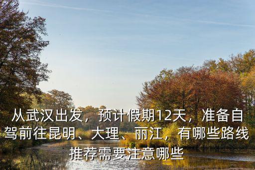 武漢到大理自駕游路線(xiàn)怎么走,武漢到云南10日自駕游