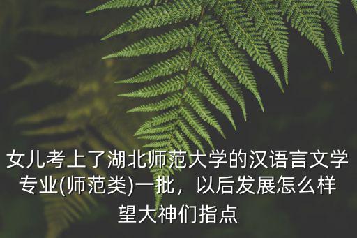 湖北師范大學漢語言文學專業怎么樣,請問湖北師范大學怎么樣