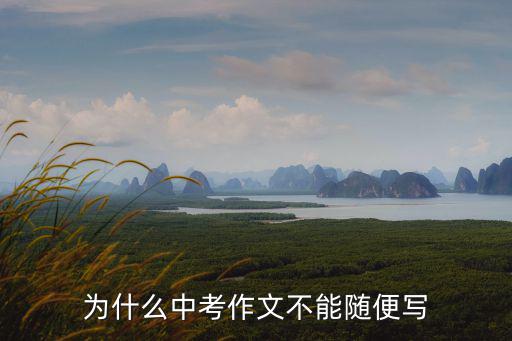 為什么中考作文不能隨便寫(xiě)
