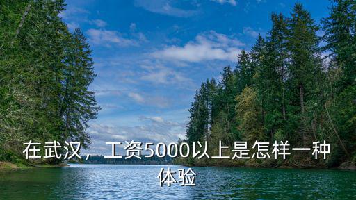 武漢通信5000工資怎么樣,在武漢打工生活怎么樣