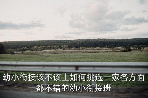 武漢愛迪天才幼小銜接怎么樣,幼小銜接到底銜接什么