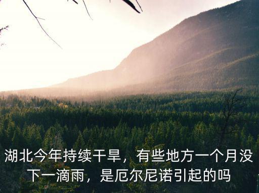 湖北干旱少雨怎么辦,河南為什么干旱少雨