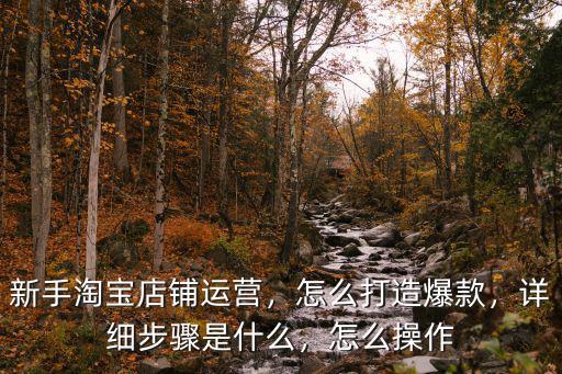 襄陽淘寶網(wǎng)店怎么打造爆款,怎么打造爆款