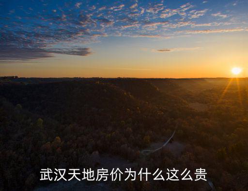 武漢天地房價為什么這么貴