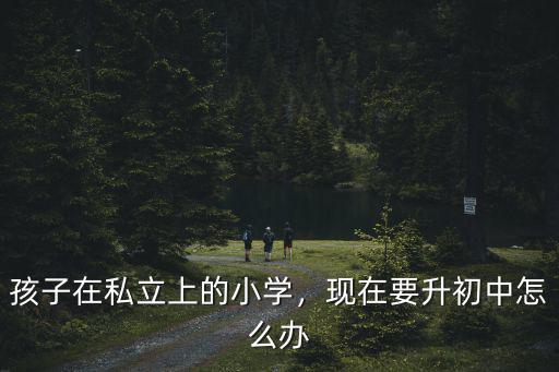 孩子在私立上的小學(xué)，現(xiàn)在要升初中怎么辦