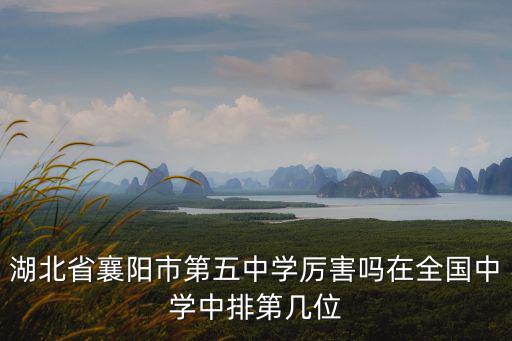 湖北省襄陽市第五中學厲害嗎在全國中學中排第幾位