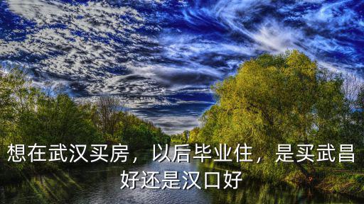 在陽邏住在武漢上班怎么樣啊,想在武漢買房