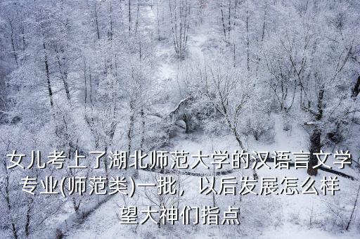 湖北師范大學漢語言文學院怎么樣,請問湖北師范大學怎么樣