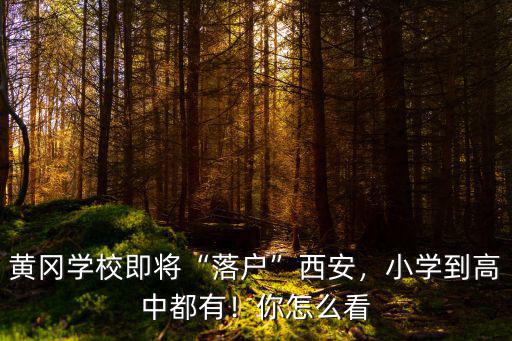 怎么去黃岡中學讀高中,毛坦廠中學和黃岡中學