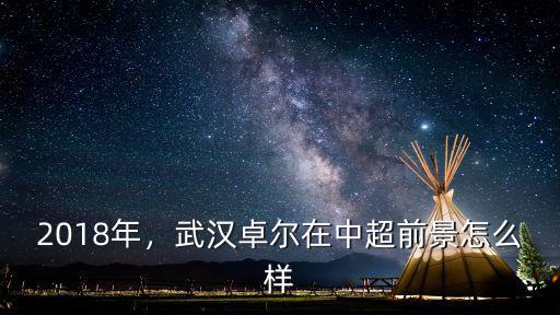 2018年，武漢卓爾在中超前景怎么樣