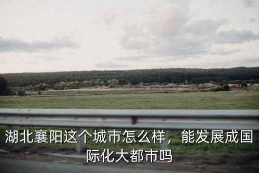 湖北襄陽這個城市怎么樣，能發展成國際化大都市嗎