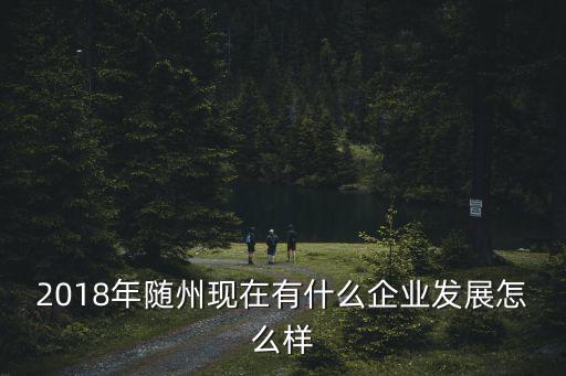 2018年隨州現(xiàn)在有什么企業(yè)發(fā)展怎么樣
