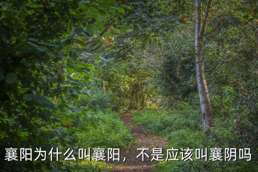 襄陽為什么叫襄陽，不是應(yīng)該叫襄陰嗎