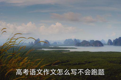 湖北省高考語文作文怎么寫,高考語文作文怎么寫不會跑題