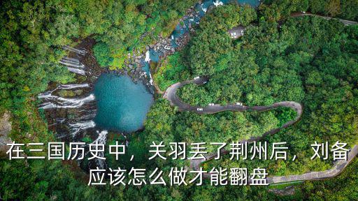 在三國歷史中，關羽丟了荊州后，劉備應該怎么做才能翻盤