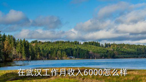 在武漢工作月收入6000怎么樣