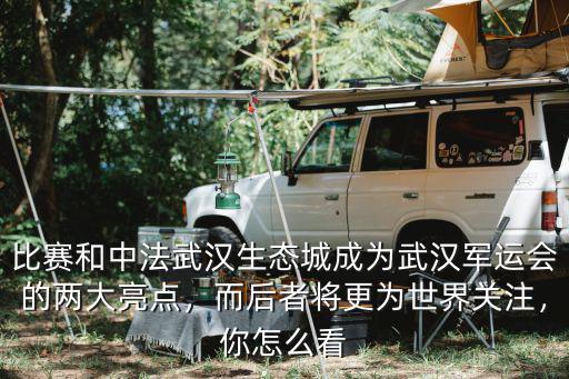 比賽和中法武漢生態城成為武漢軍運會的兩大亮點，而后者將更為世界關注，你怎么看