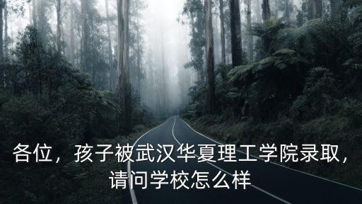 武漢華夏中融怎么樣,武漢華夏理工大學怎么樣