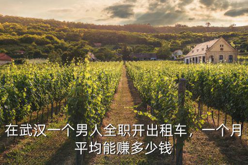 在武漢一個男人全職開出租車，一個月平均能賺多少錢