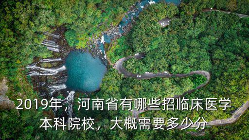 2019年，河南省有哪些招臨床醫(yī)學(xué)本科院校，大概需要多少分