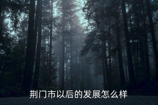 荊門市鐘祥市發(fā)展怎么樣,荊門市以后的發(fā)展怎么樣