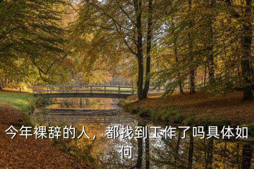 武漢裸辭的人都怎么樣了,2019裸辭的人都怎么樣了