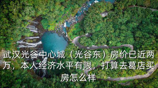 武漢光谷中心城（光谷東）房價已近兩萬，本人經濟水平有限，打算去葛店買房怎么樣