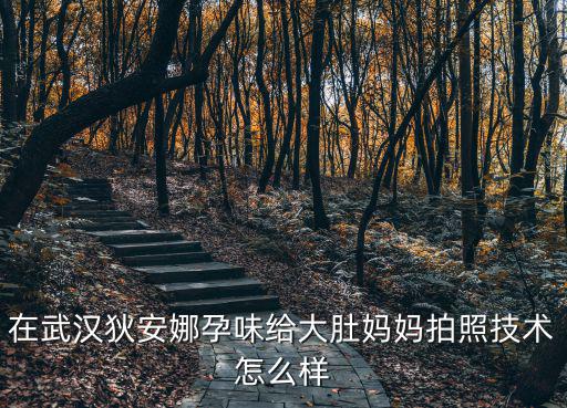 在武漢狄安娜孕味給大肚媽媽拍照技術怎么樣