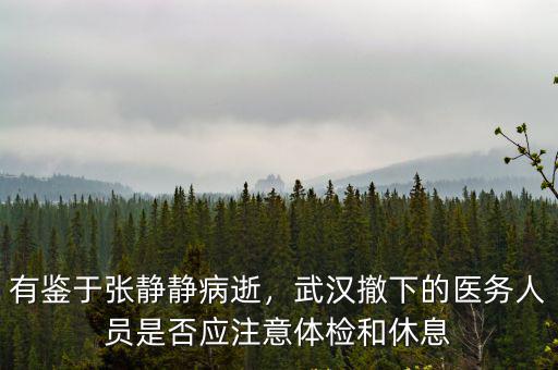 張靜靜怎么去的武漢,張靜靜走了我們應該怎么面對