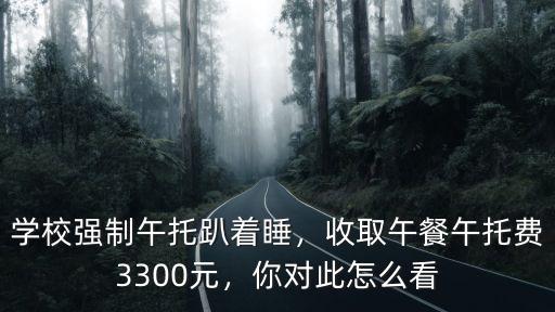 安陽午托怎么收費,托管班想要提高午托收費