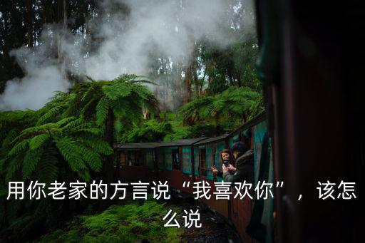 用你老家的方言說“我喜歡你”，該怎么說