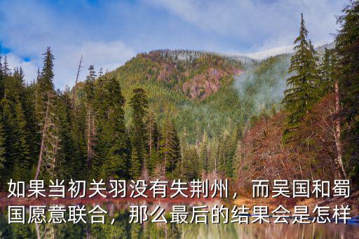 如果關羽沒有失荊州蜀國會怎么樣,如果關羽沒有失荊州