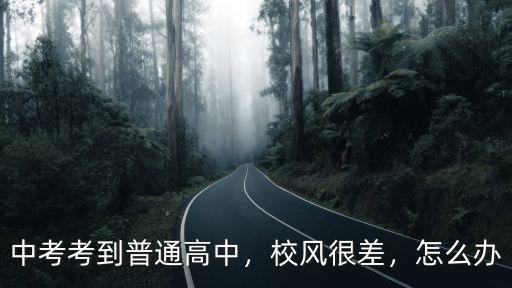 武漢中考考得特別差怎么辦,中考考得不好
