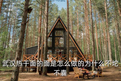 大武漢熱干面袋裝的怎么微波,武漢熱干面的面是怎么做的