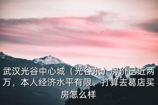 武漢光谷東郡房子怎么樣,武漢光谷中心城